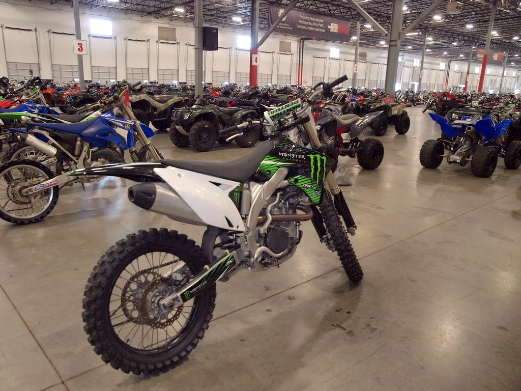 Купить мотоцикл Kawasaki KX450F 2010 фото 5
